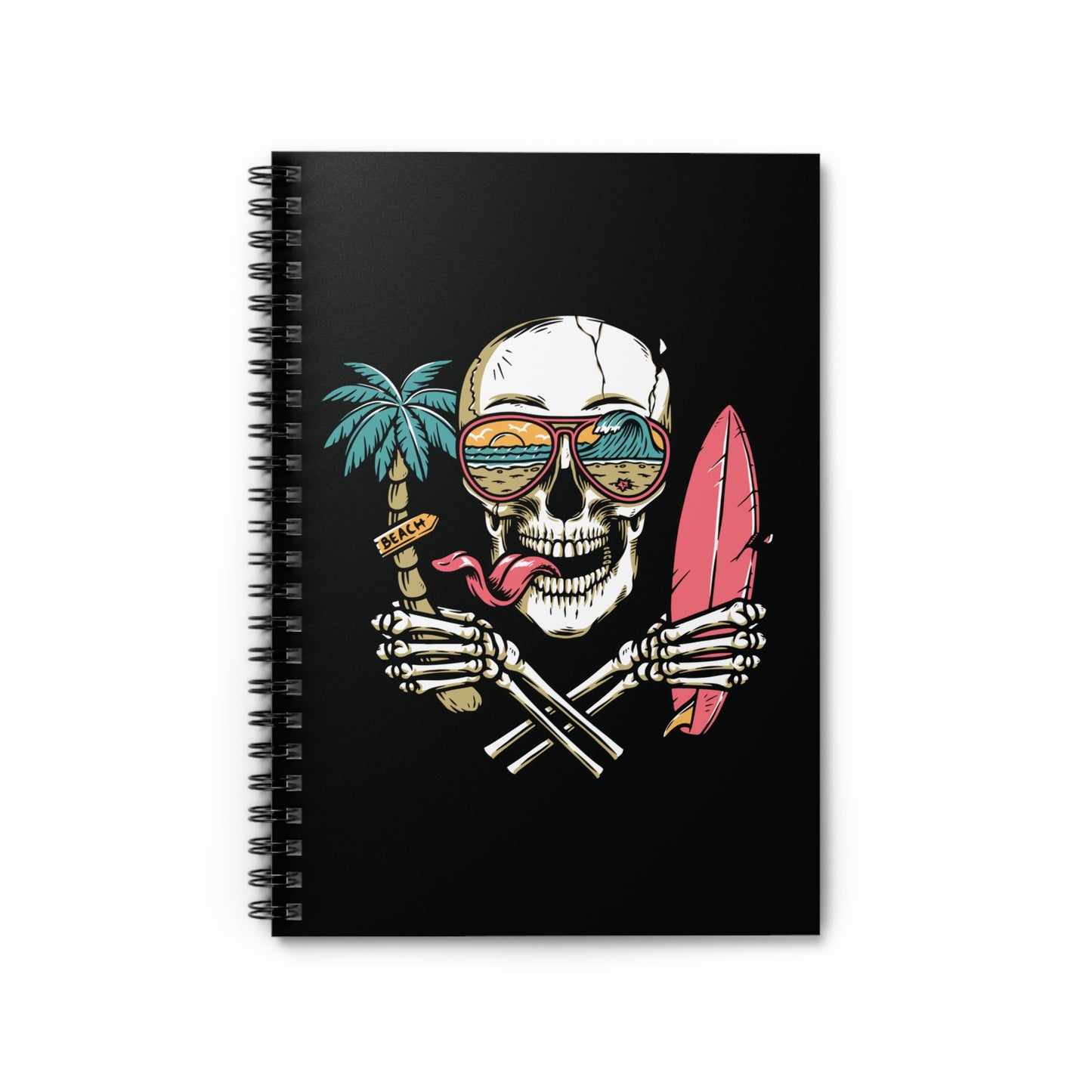 Ruled Line Spiral Notebook - Classic Design