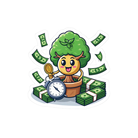 Money Tree Sticker
