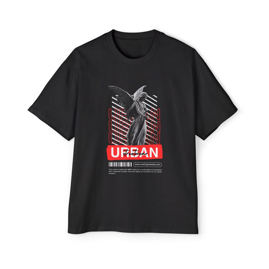 Urban angel statue Oversized Tee